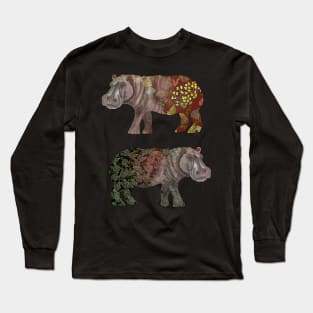 Happy Hippos Long Sleeve T-Shirt